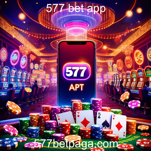 Descubra o Mundo dos Cassinos Online com o 577 Bet App